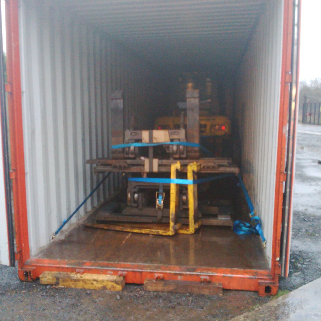 Komatsu FD50-8 Fleet Prepared For International Shipment